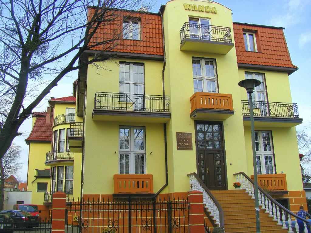 Pensjonat Wanda Sopot Exteriör bild